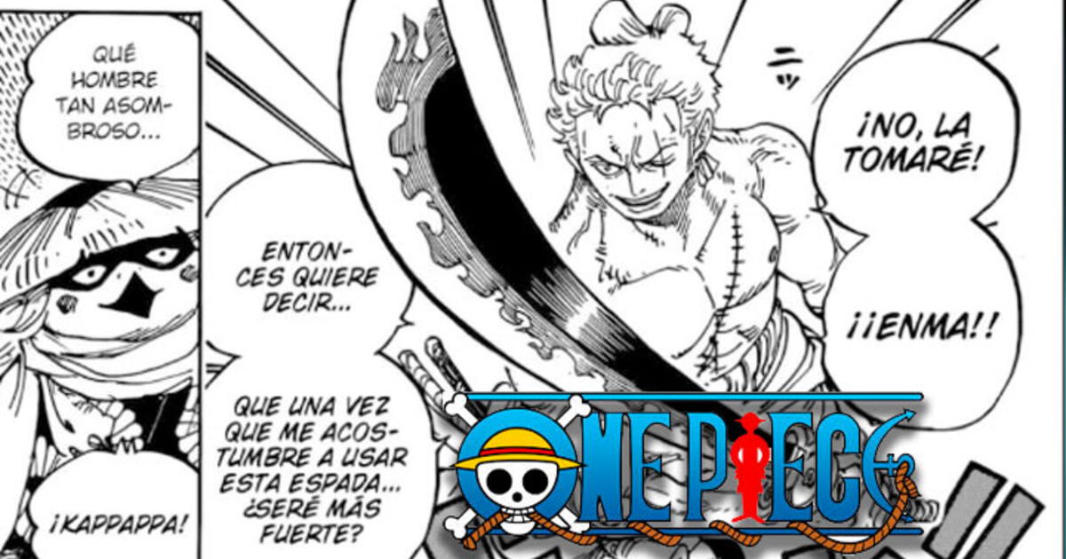 One Piece chapter 955 major spoilers leaked: Enma drains Zoro's Haki -  PiunikaWeb