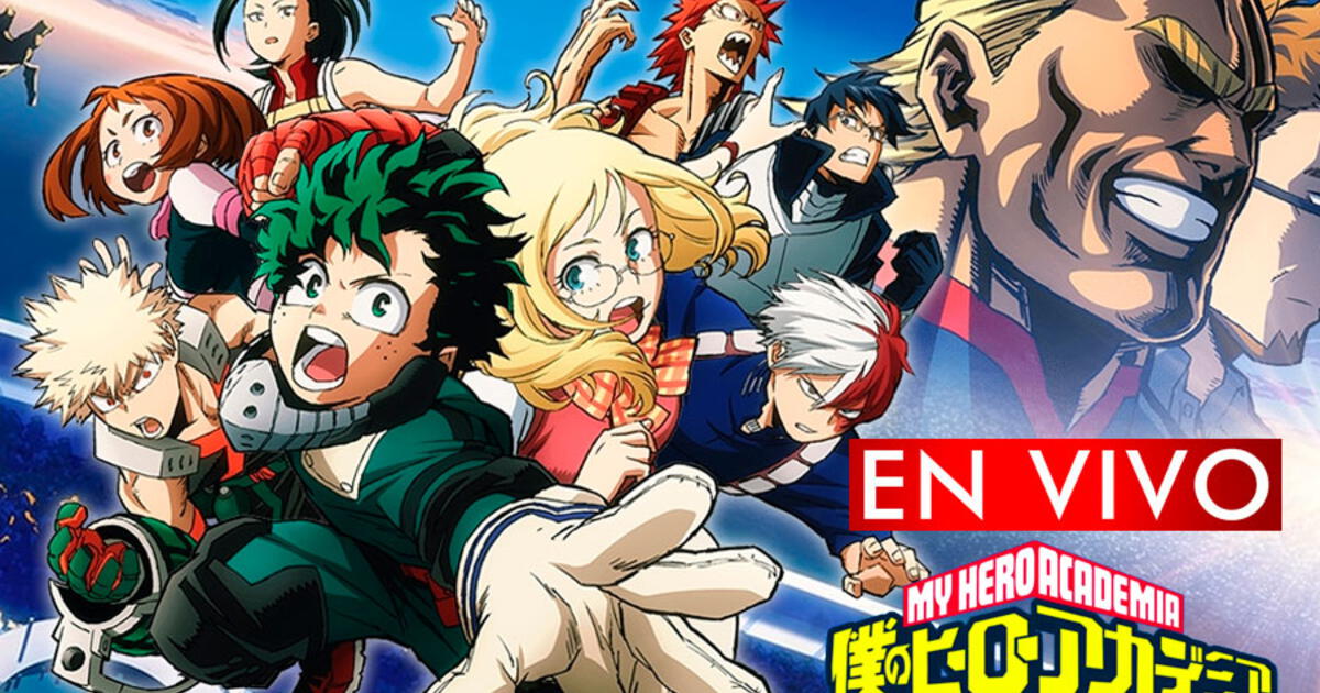My Hero Academia temporada 4 capítulo 18: EN VIVO online sub español - Ver Boku No Hero Academia Crunchyroll En Español Latino