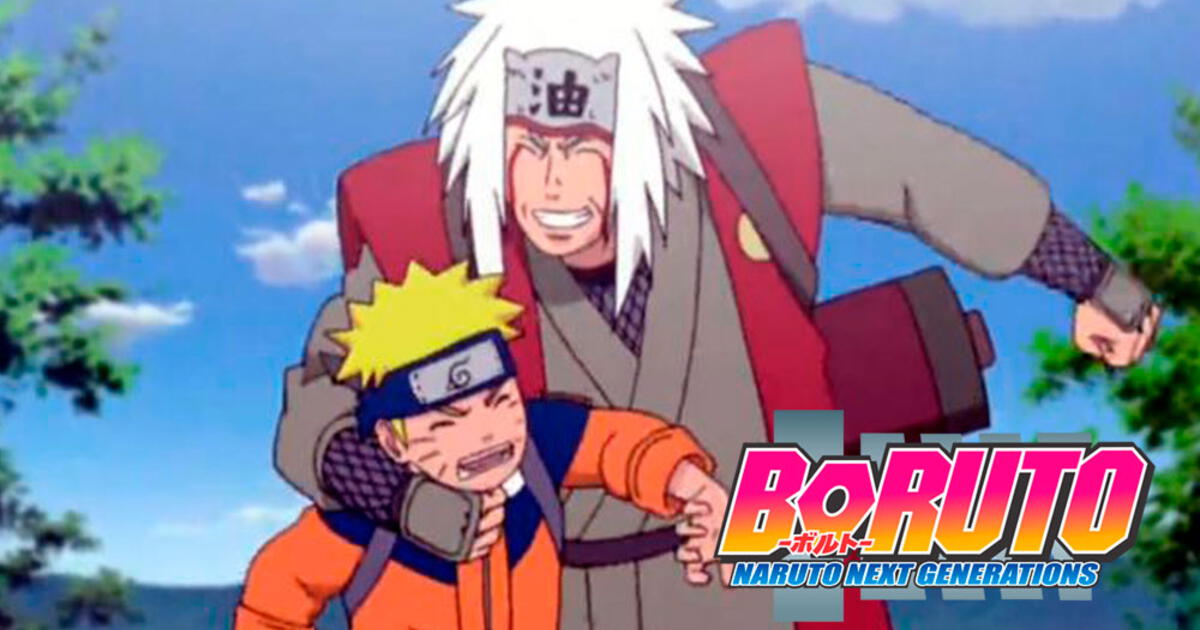 Boruto Naruto Next Generations Jiraiya Regresa En Crossover Viaje En El Tiempo Naruto