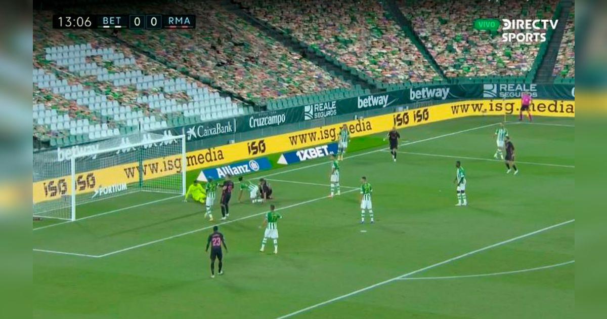 GOL Real Madrid vs Betis de Federico Valverde resultado 1-0 partido por ...