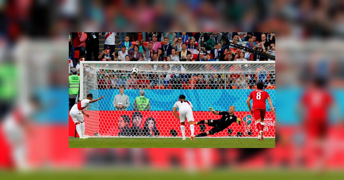Christian Cueva y el penal fallido en el Perú vs Dinamarca en Rusia ...