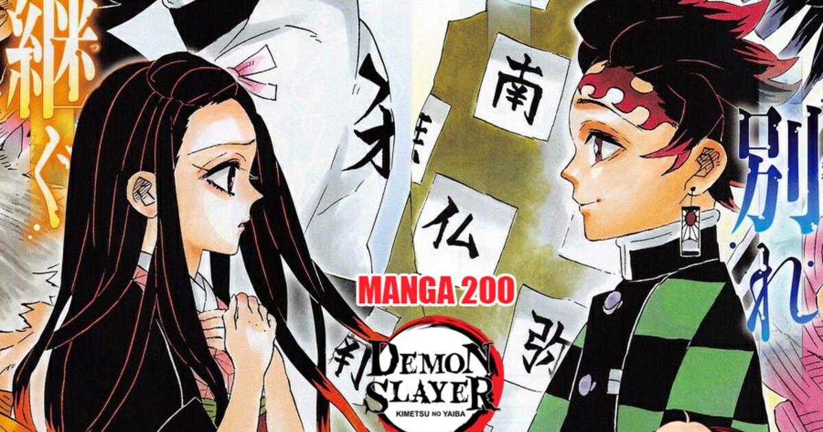 Kimetsu no yaiba 200 manga: Tanjiro muere y Muzan es derrotado