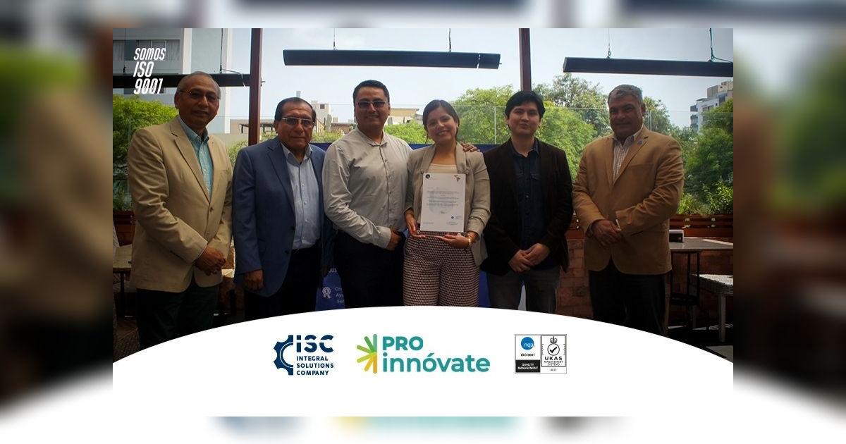 ISC - Integral Solutions Company obtiene el certificado ISO 9001:2015 ...