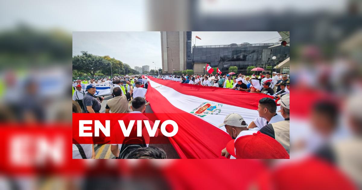Gran marcha por la paz en vivo | manifestaciones se hacen presentes en ...