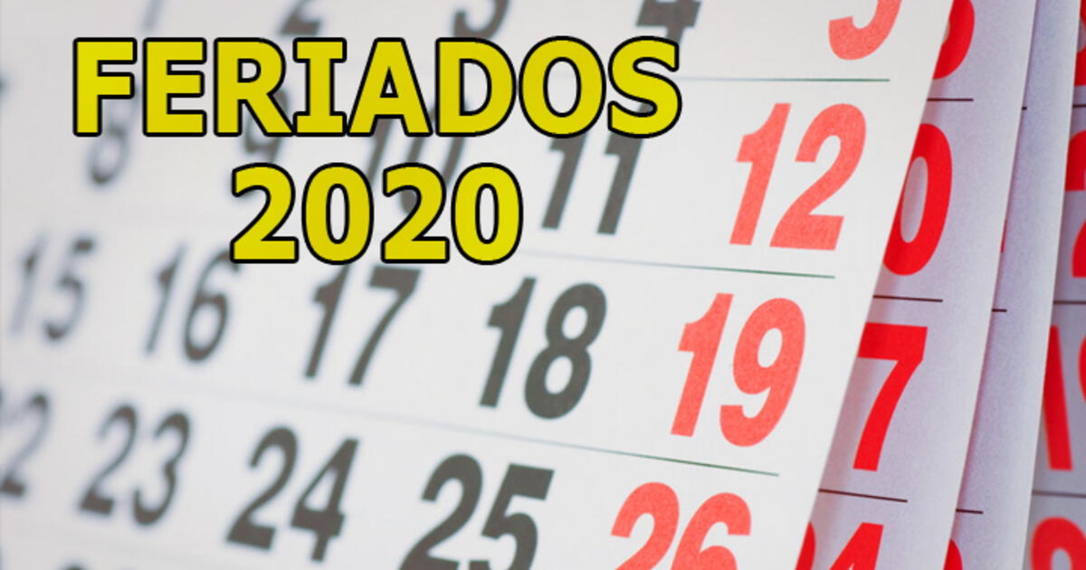 Feriados Diciembre 2020 Perú: Calendario De Días No Laborales Y Fines ...