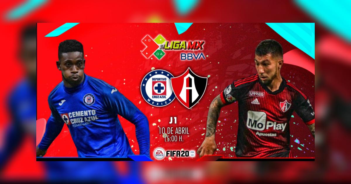 Cruz Azul cayó 4-1 ante Atlas en la primera fecha de la eLiga MX ...