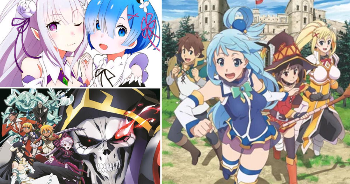 TOP animes isekai favoritos dos japoneses
