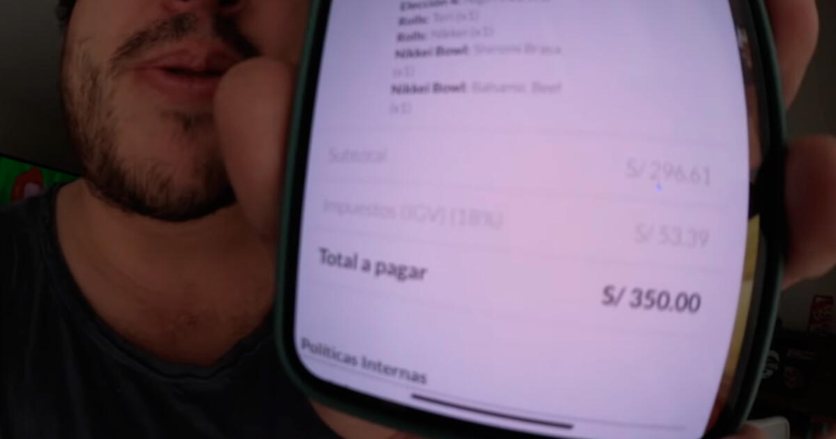 Restaurante peruano vende sushi a 350 soles por delivery y genera críticas en redes [video]