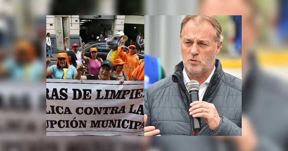 Municipalidad de Lima | Jorge Muñoz sobre represión contra trabajadoras ...