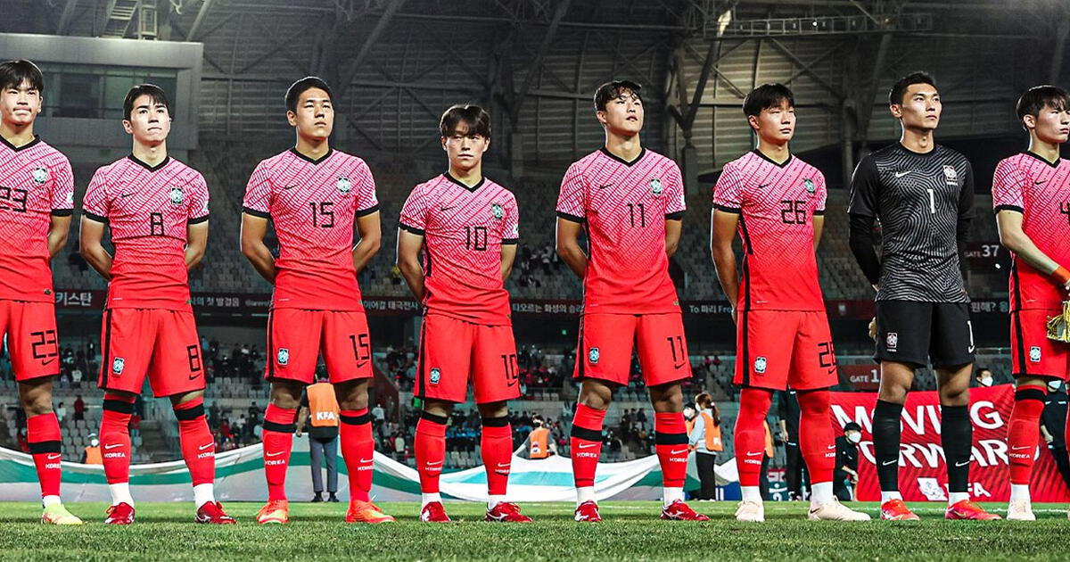 Jugadores corea del sur