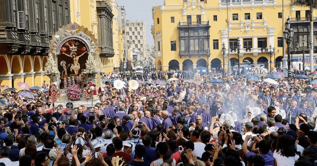 Señor De Los Milagros: Conoce Las Fechas De Los Recorridos En Lima ...