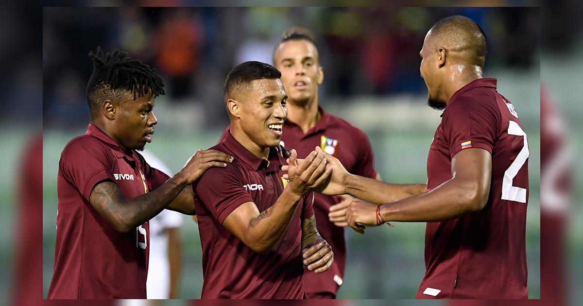 Venezuela, con goles de Rondón y Machís, venció 20 a Trinidad y Tobago