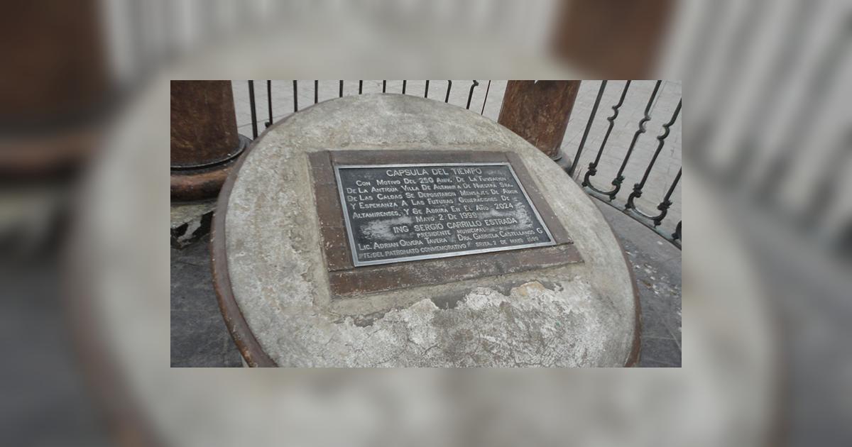 Cápsula del tiempo Altamira qué contiene y cuándo será abierta en