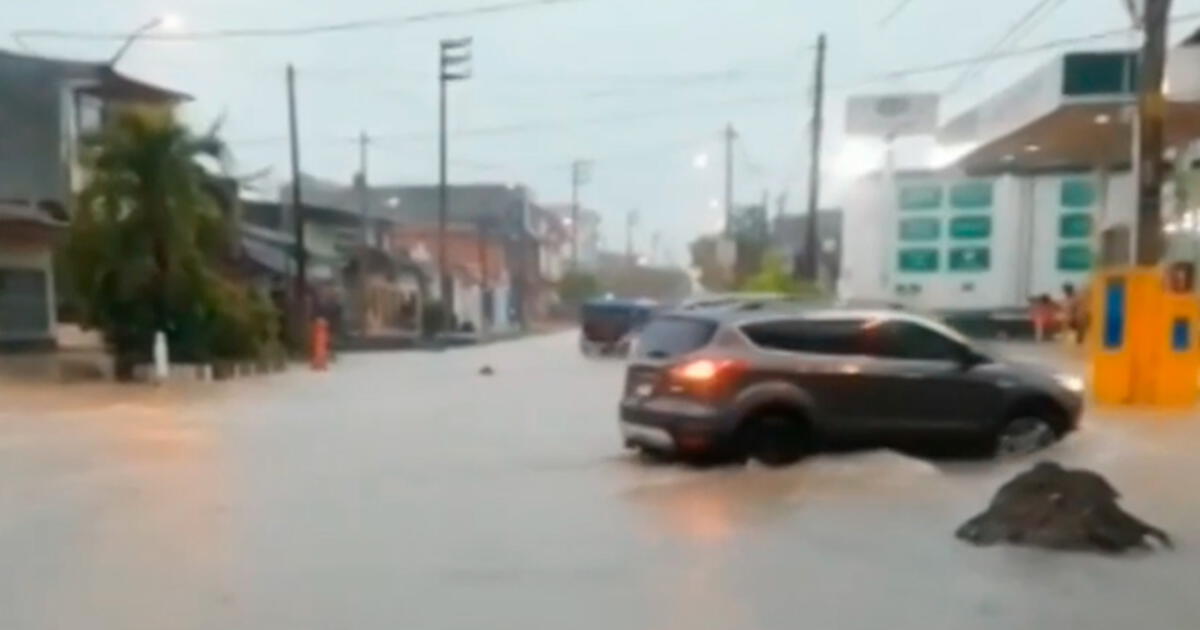 Iquitos Calles Y Viviendas Se Inundaron Tras Más De Cinco Horas De Lluvia Video Sociedad 7114