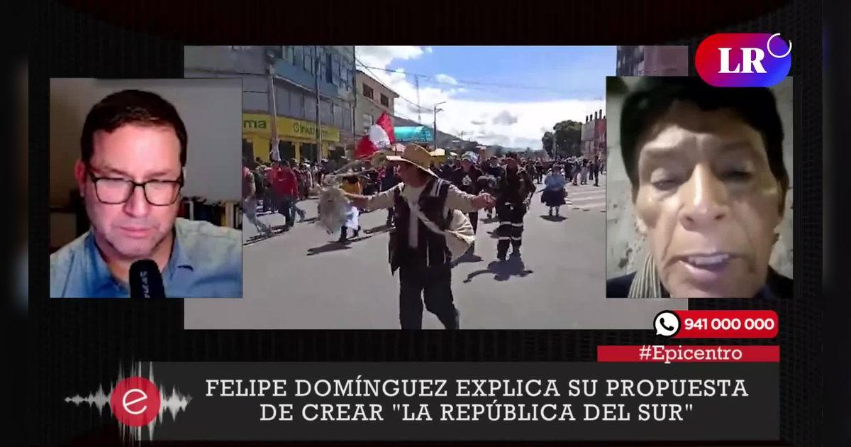 Felipe Domínguez ¿Qué hacemos nosotros dándole dinero a Lima si en