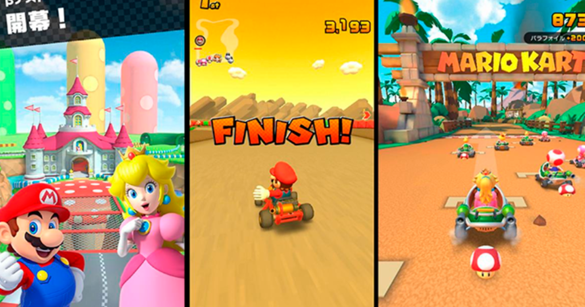 Mario Kart Tour, Descargar gratis y registrarse en Google Play y App Store, Video, Android, iOS, Videojuegos