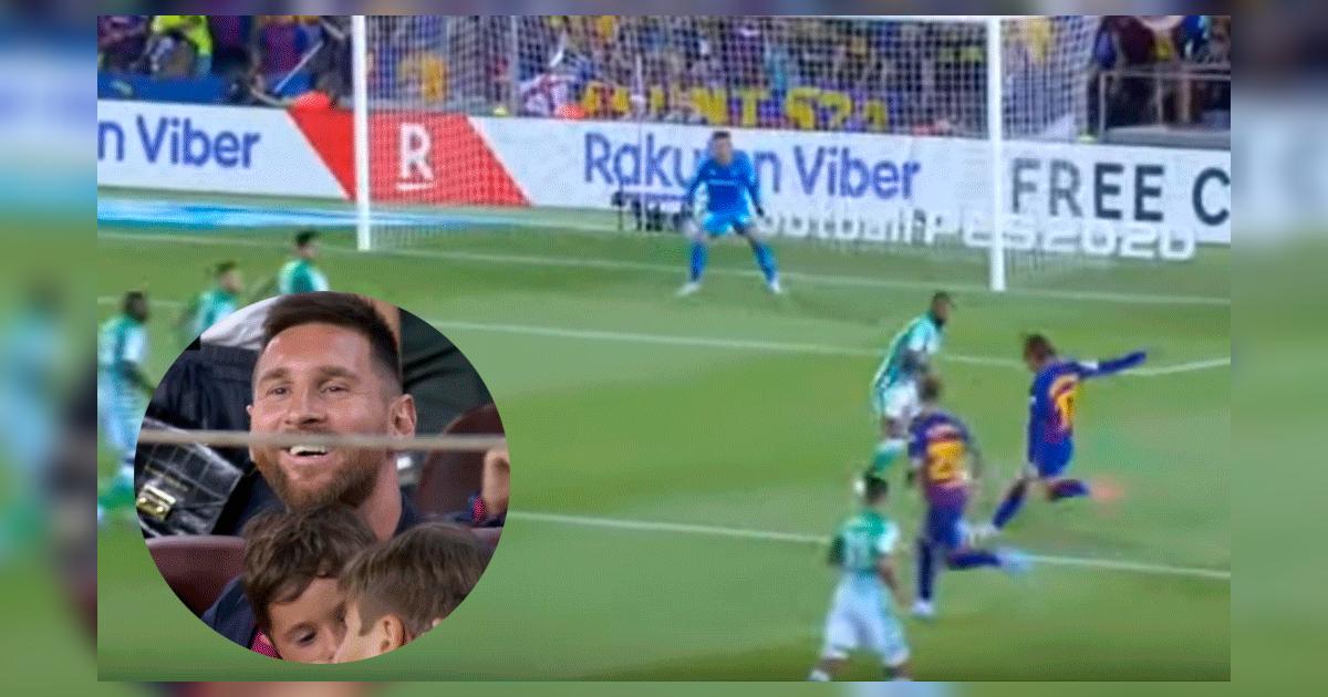 VIDEO GOL Barcelona vs Real Betis Liga Santander EN VIVO doblete de ...