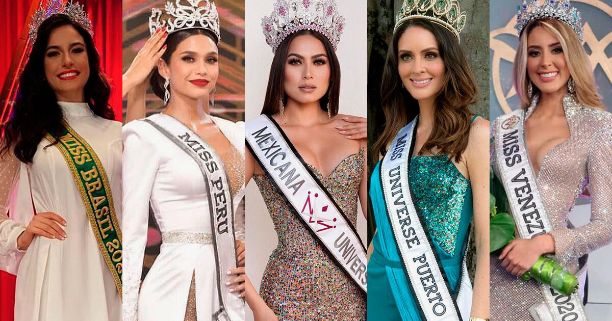 Miss Universo 2020: Conoce A Las Latinas Que Competirán Con Janick ...