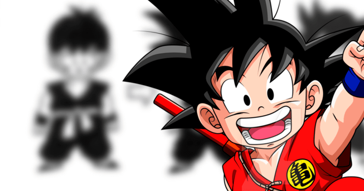 A primeira versão do Goku transformado em Super Saiyajin 3, desenhada por  Akira Toriyama, tinha cabelo curto, rabo dourado, e sobrancelha raspada.  Comenta e deixa o like! QNERDACADEMYY - iFunny Brazil