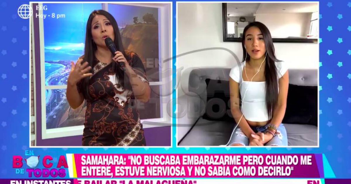 Samahara Lobatón Confirma Reconciliación Con Melissa Klug Tras Embarazo Y Revela Cómo Reaccionó 7543