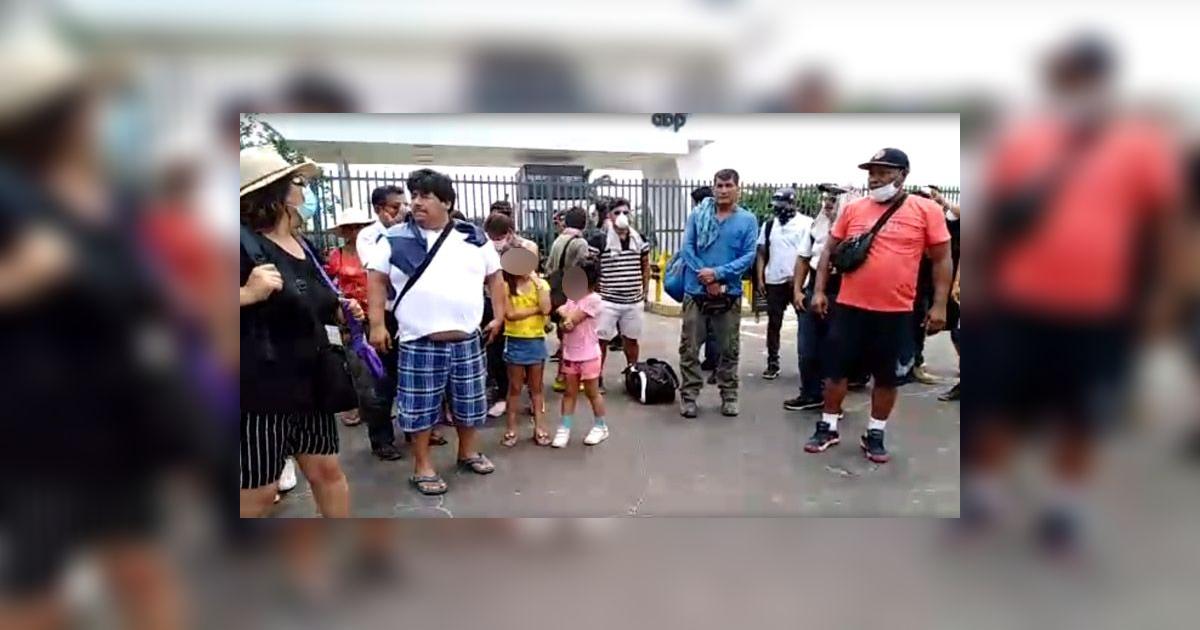 Coronavirus en Perú: Familias varadas en el aeropuerto de Iquitos piden ...