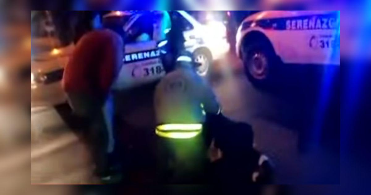 Cercado de Lima: Irresponsable chofer atropella a ciclista y se da a la ...