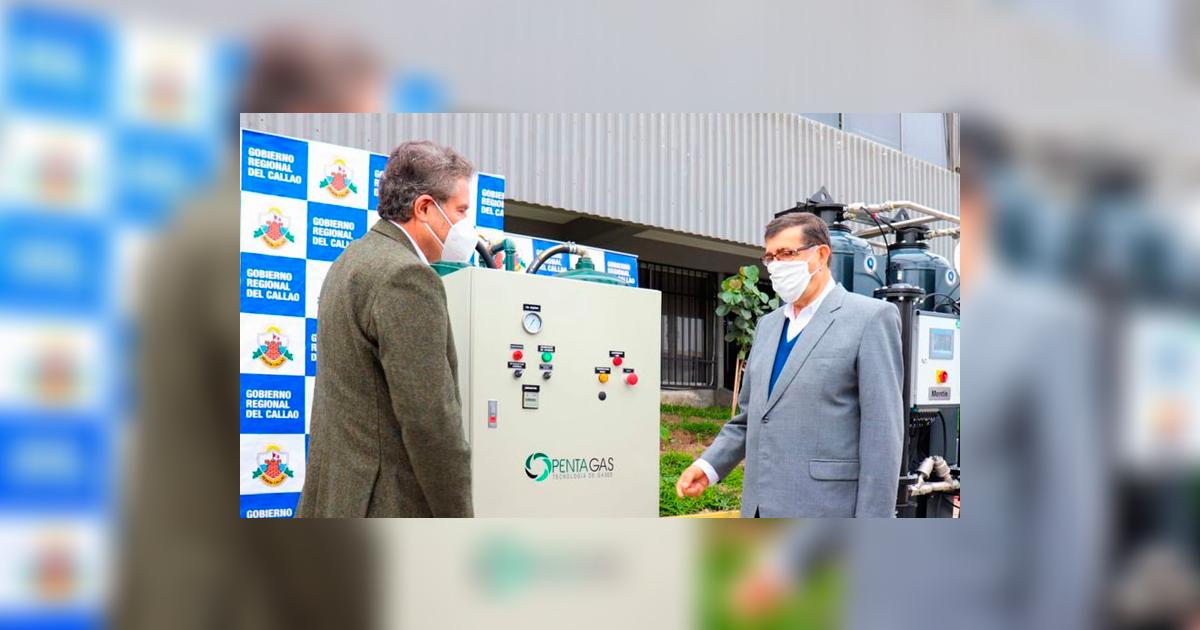 Gobierno Regional del Callao entrega dos plantas de oxígeno para ...