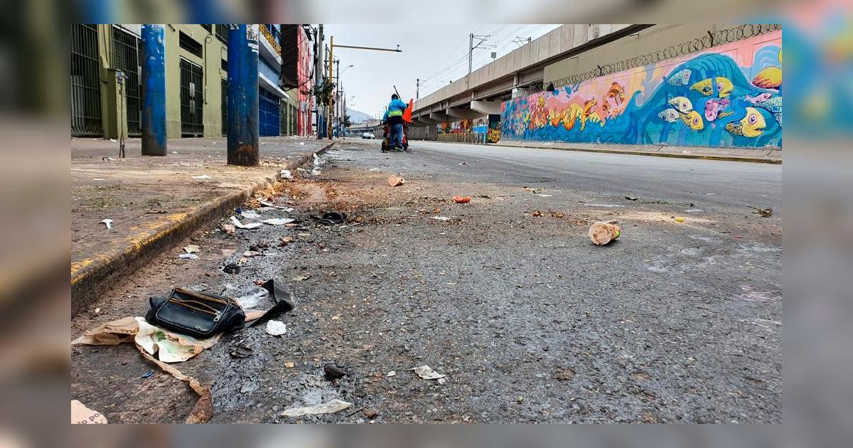 La Victoria: zonas aledañas a Gamarra amanecieron repletas de ...