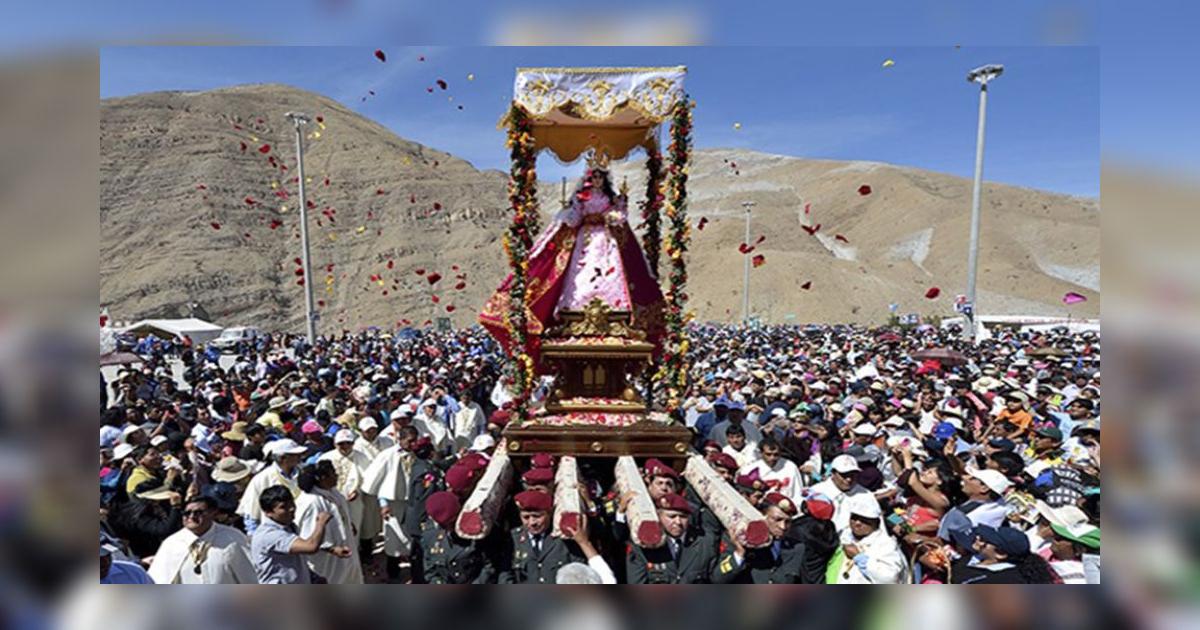 Virgen de Chapi visitaría la ciudad de Arequipa sobrevolando en ...