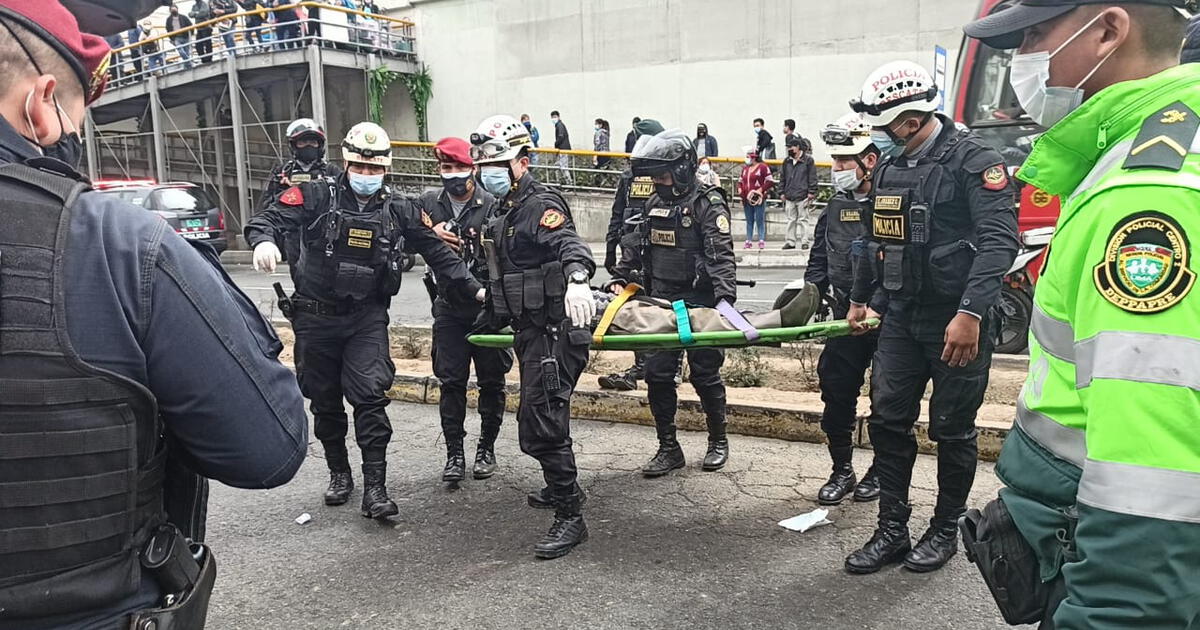 Accidente Vehícular Deja Gravemente Herido A Un Policía De Tránsito Y