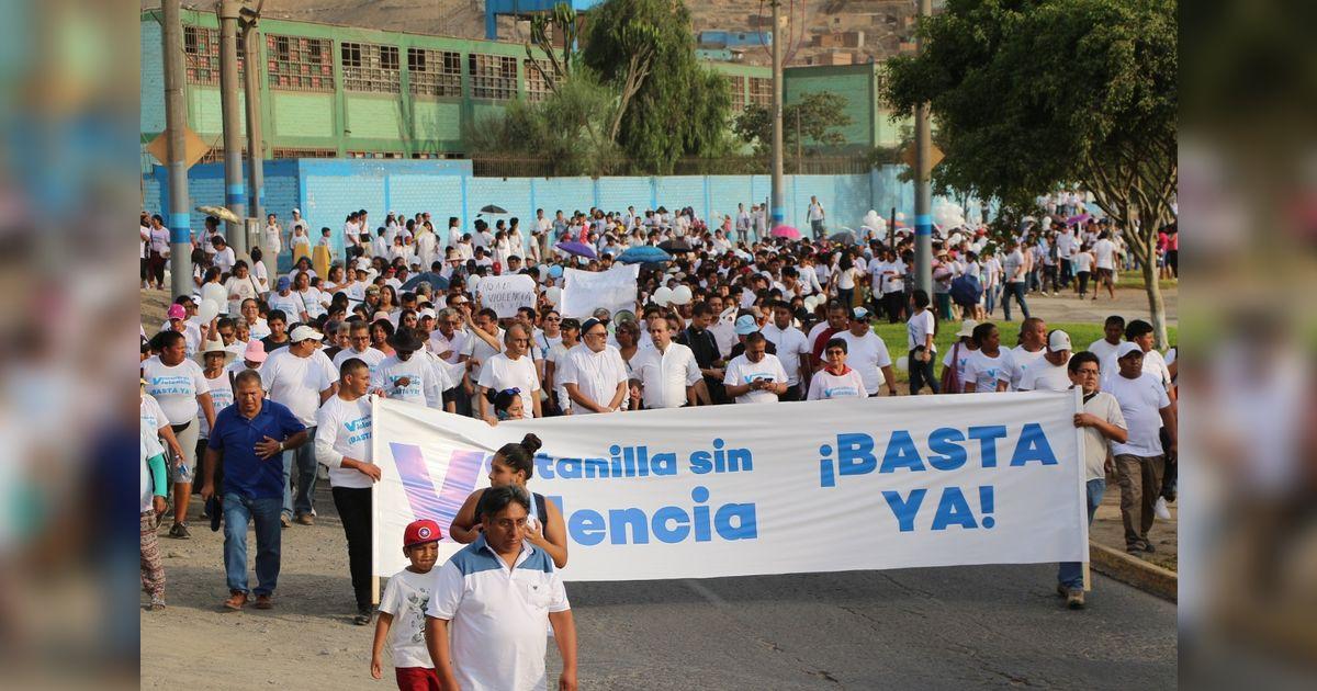 Ventanilla: Miles de pobladores marchan por la paz y en contra de la ...
