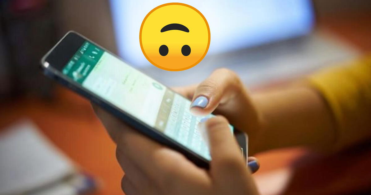 WhatsApp qu significa el emoji de carita feliz al rev s y cu ndo