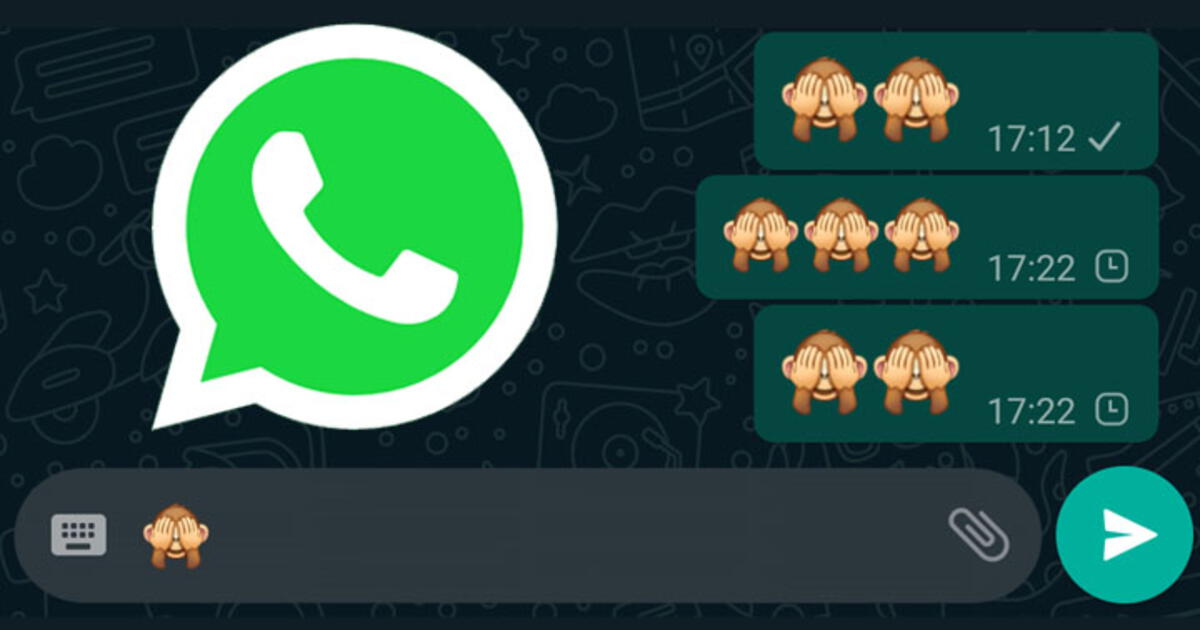 WhatsApp el emoji del monito tap ndose los ojos cu l es su