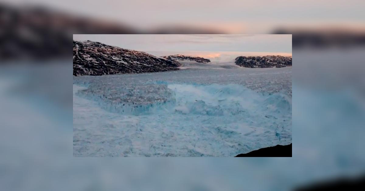 YouTube: un iceberg del tamaño de Manhattan se desprende en Groenlandia ...
