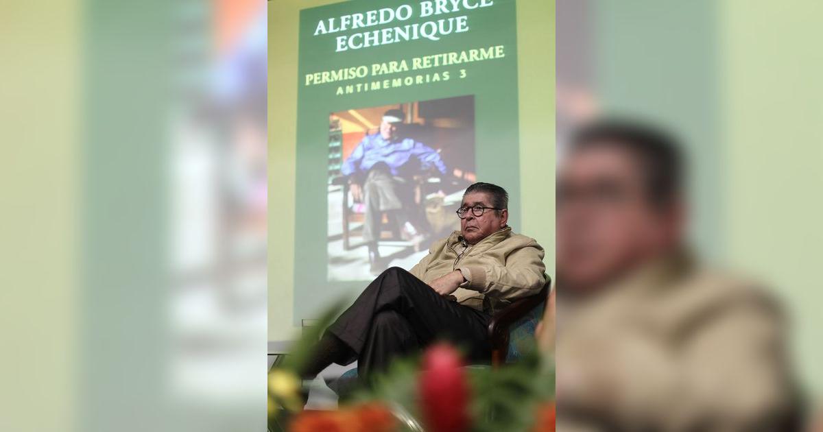 Alfredo Bryce Echenique presento su último libro “Permiso para