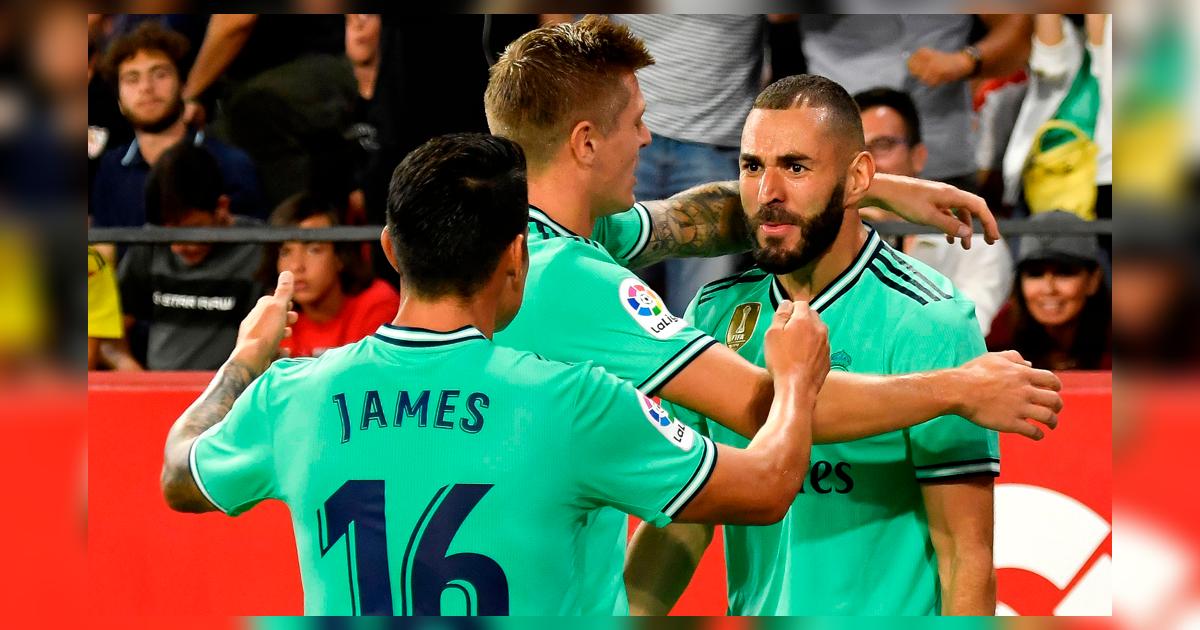 Real Madrid derrotó 1-0 de visita ante Sevilla con gol de Karim Benzema ...