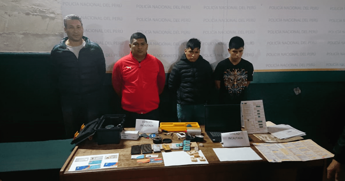 Pnp Desarticulan Banda Dedicada Al Fraude Y Falsificaci N De Ex Menes