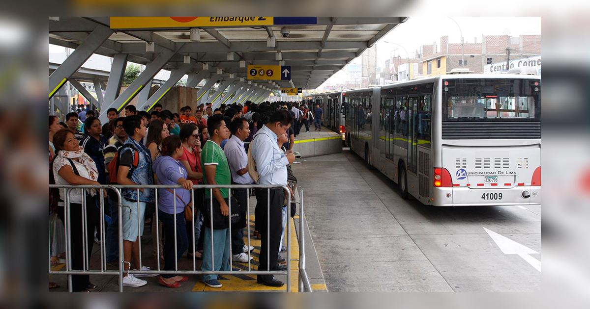 Convocan marcha contra alza de pasaje del Metropolitano | Protransporte ...