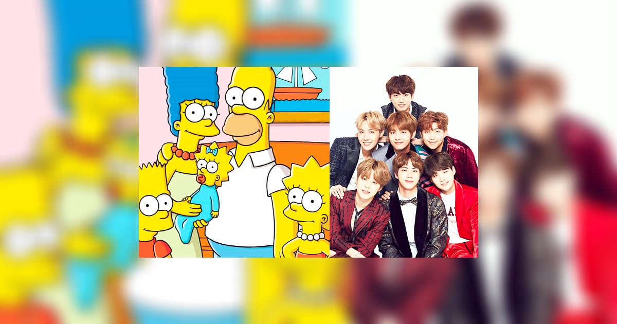 BTS y Los Simpson: JungKook, Jimin, J-Hope y Suga incluidos en ...