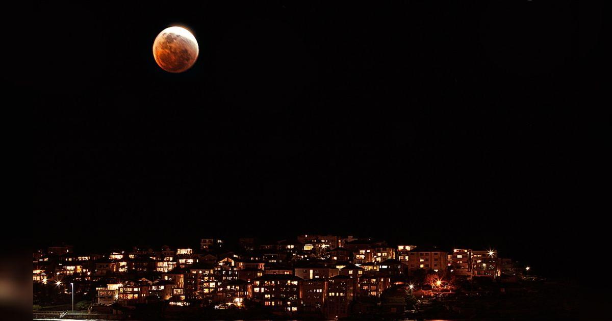Eclipse lunar: a qué hora se vio el eclipse lunar total este 8 de ...