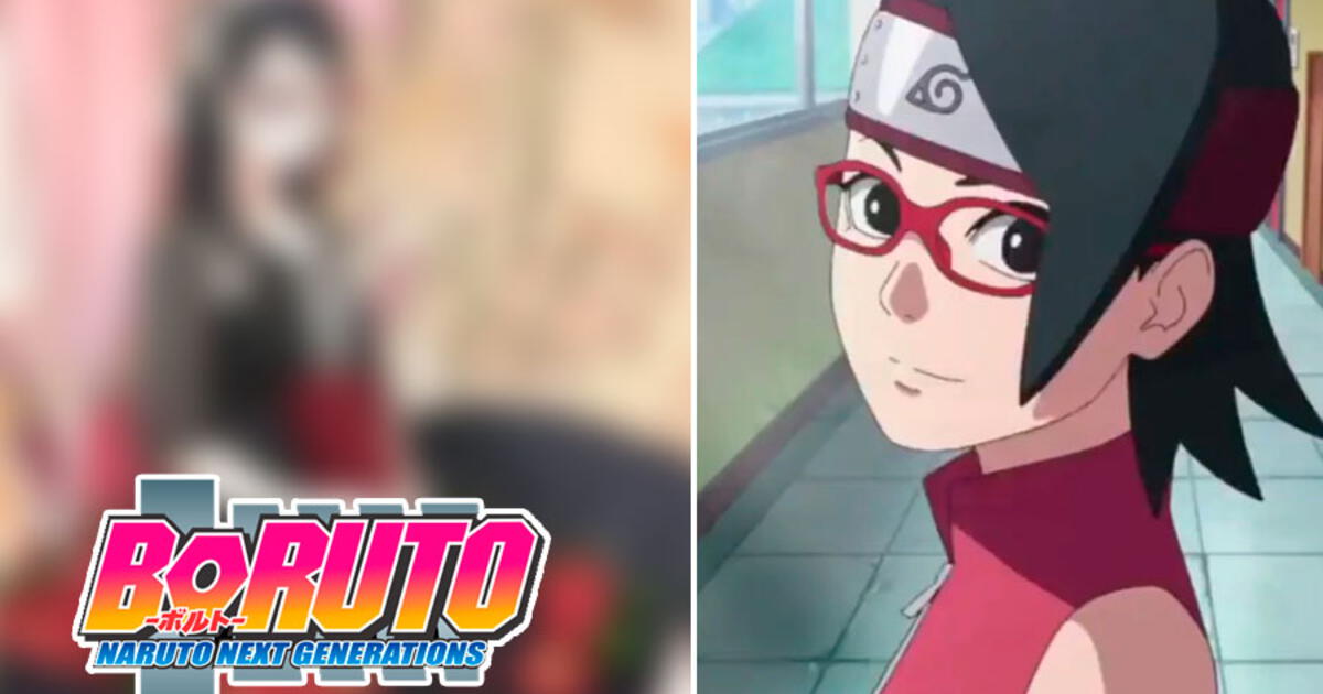 Boruto: Fan dibuja la versión adulta de Sarada Uchiha y es toda una waifu