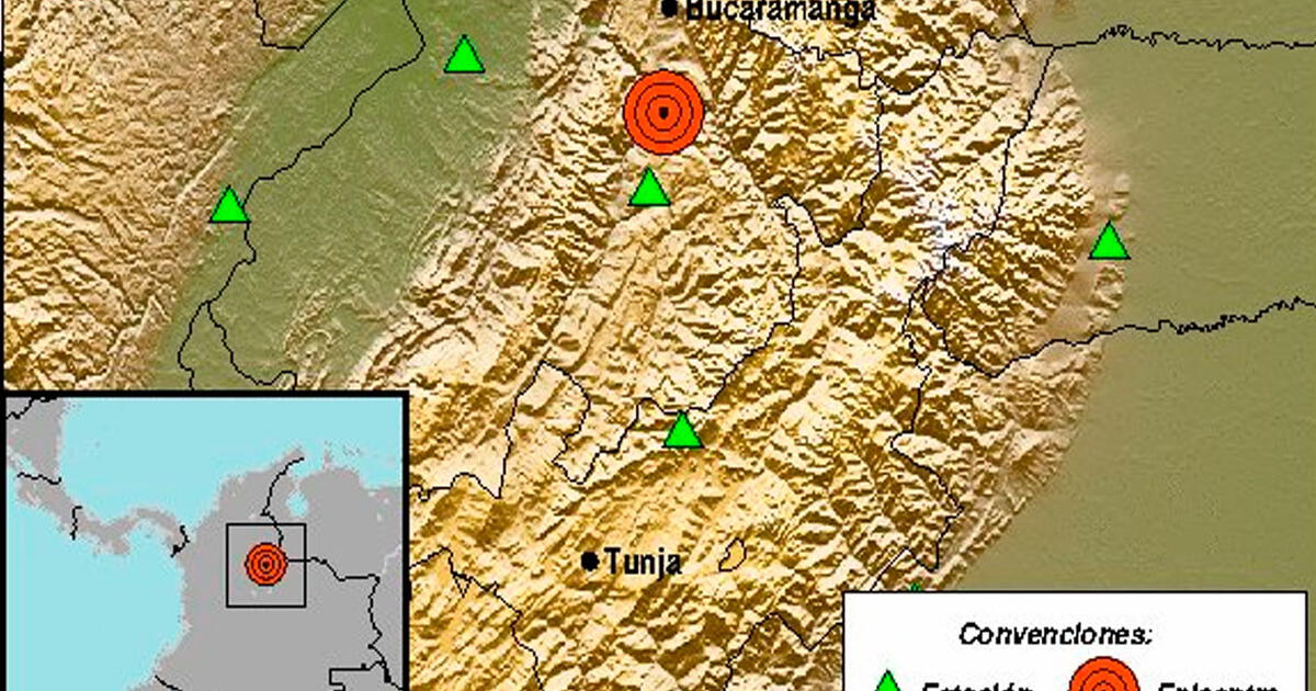 Temblor Hoy En Colombia Fuerte Movimiento De 4 3 Sacude Bucaramanga Y Otras Ciudades