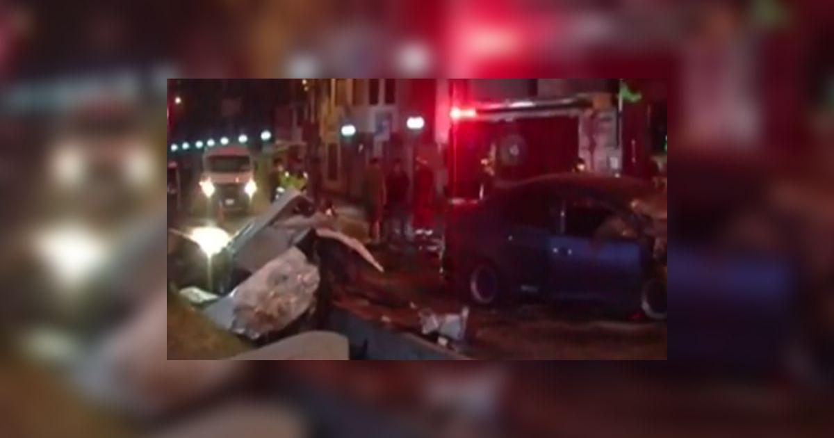 Huarochirí | Un fallecido y dos heridos en choque de autos en la ...