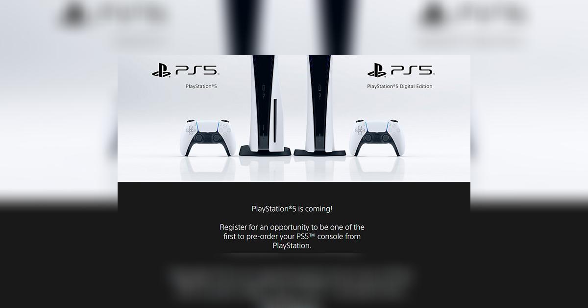 PS5 Sony iniciará el proceso de reserva de playstation 5 desde su