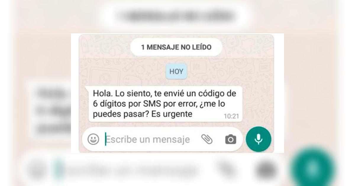 WhatsApp: ¡Alerta! Te pueden robar tu cuenta con falso código de