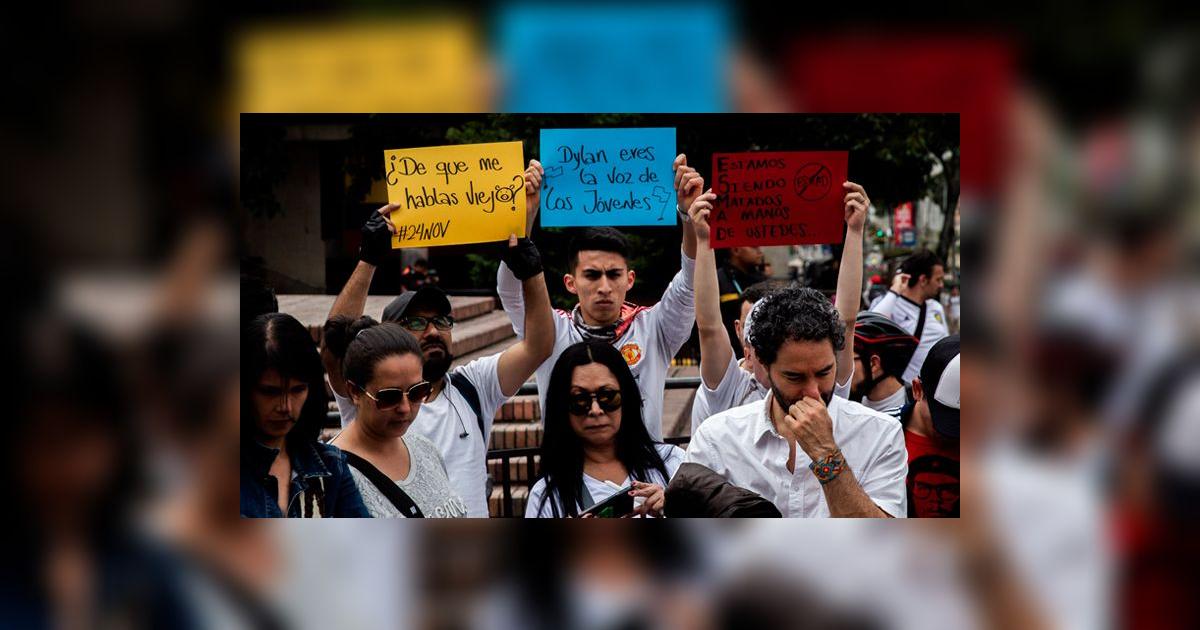Paro nacional 24 de noviembre de 2019 Colombia HOY EN VIVO Telepacífico ...