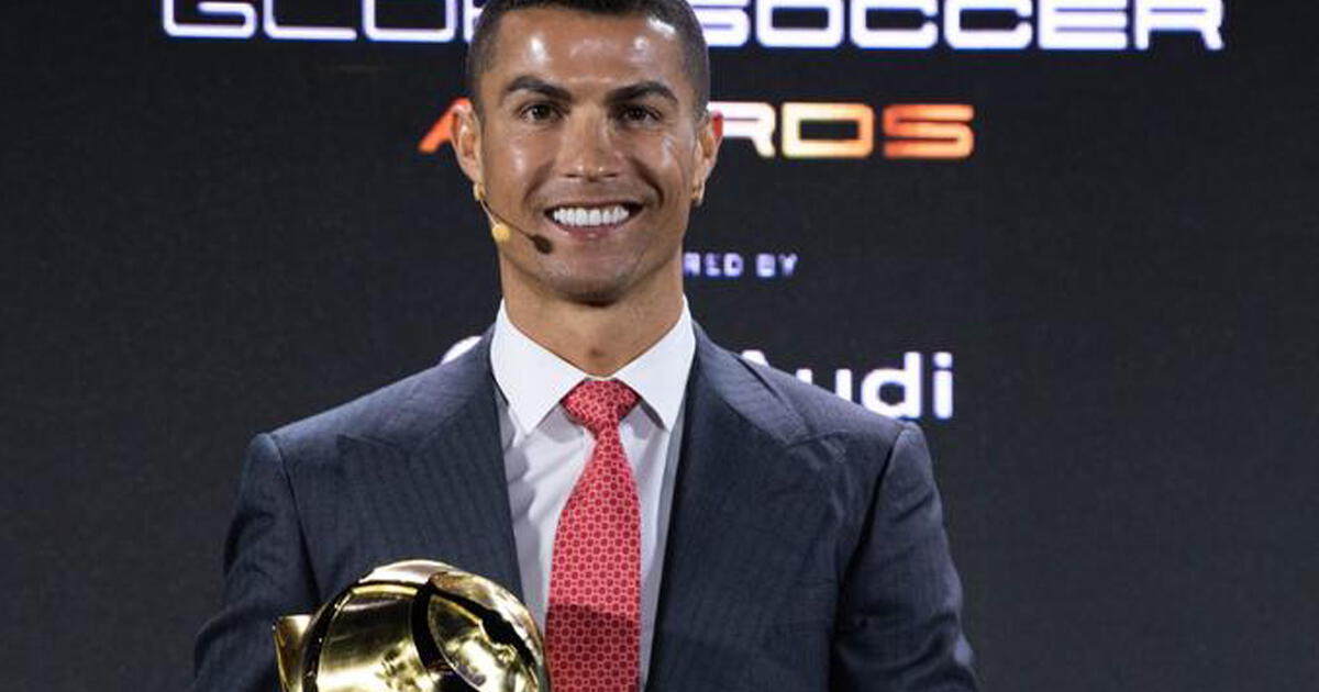 Cristiano Ronaldo elegido como jugador del siglo XXI en Globe Soccer