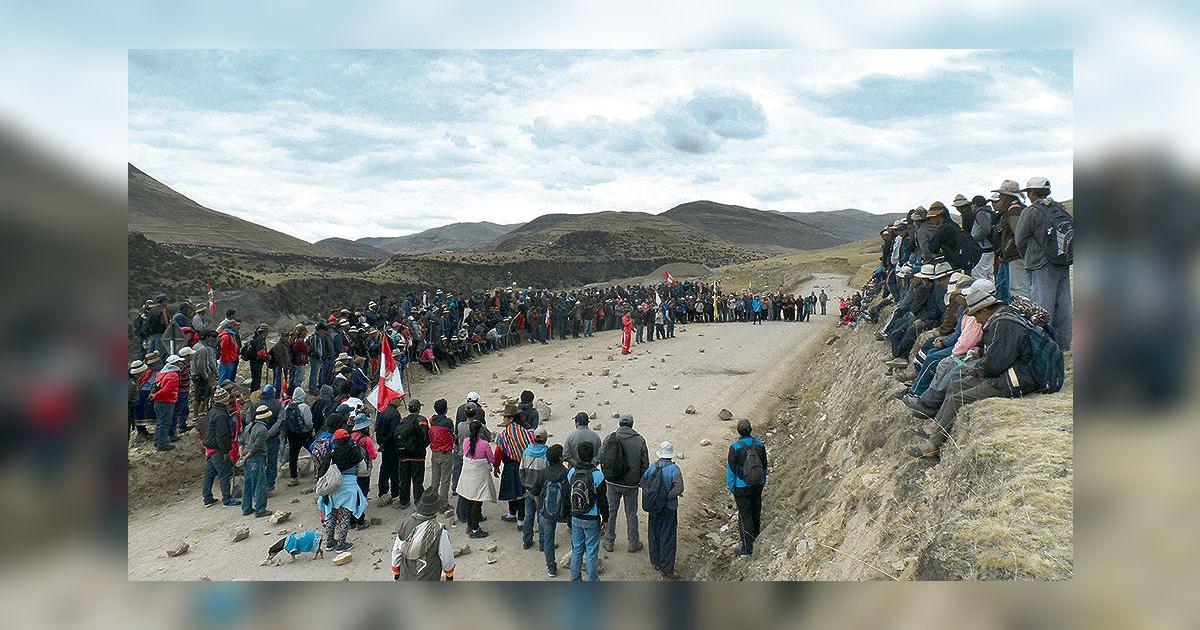 PCM no resuelve conflictos y amplía emergencia en el Corredor Minero ...