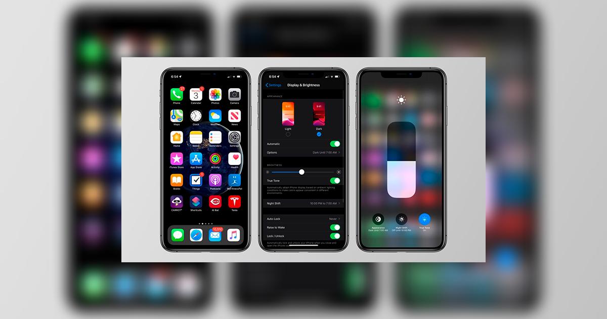 Apple: Cómo se verá el modo oscuro en iOS 13 | Dark Mode | Cómo ...