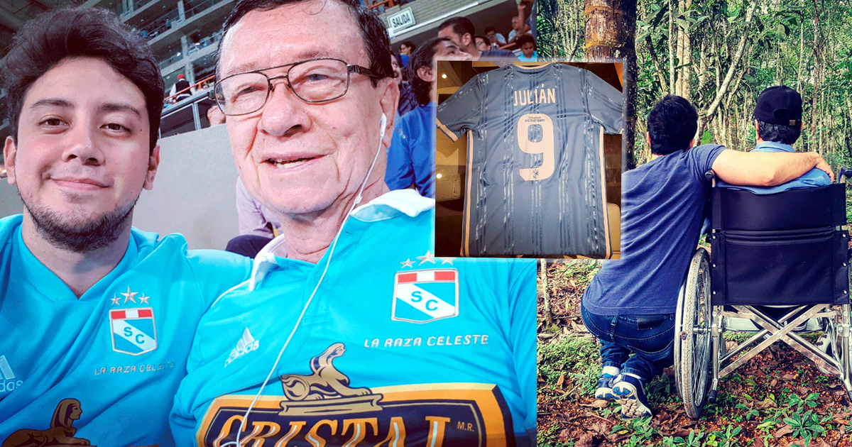 Viral Sporting Cristal Hincha Le Regala Camiseta A Su Padre Enfermo Porque No Puede Ir Al